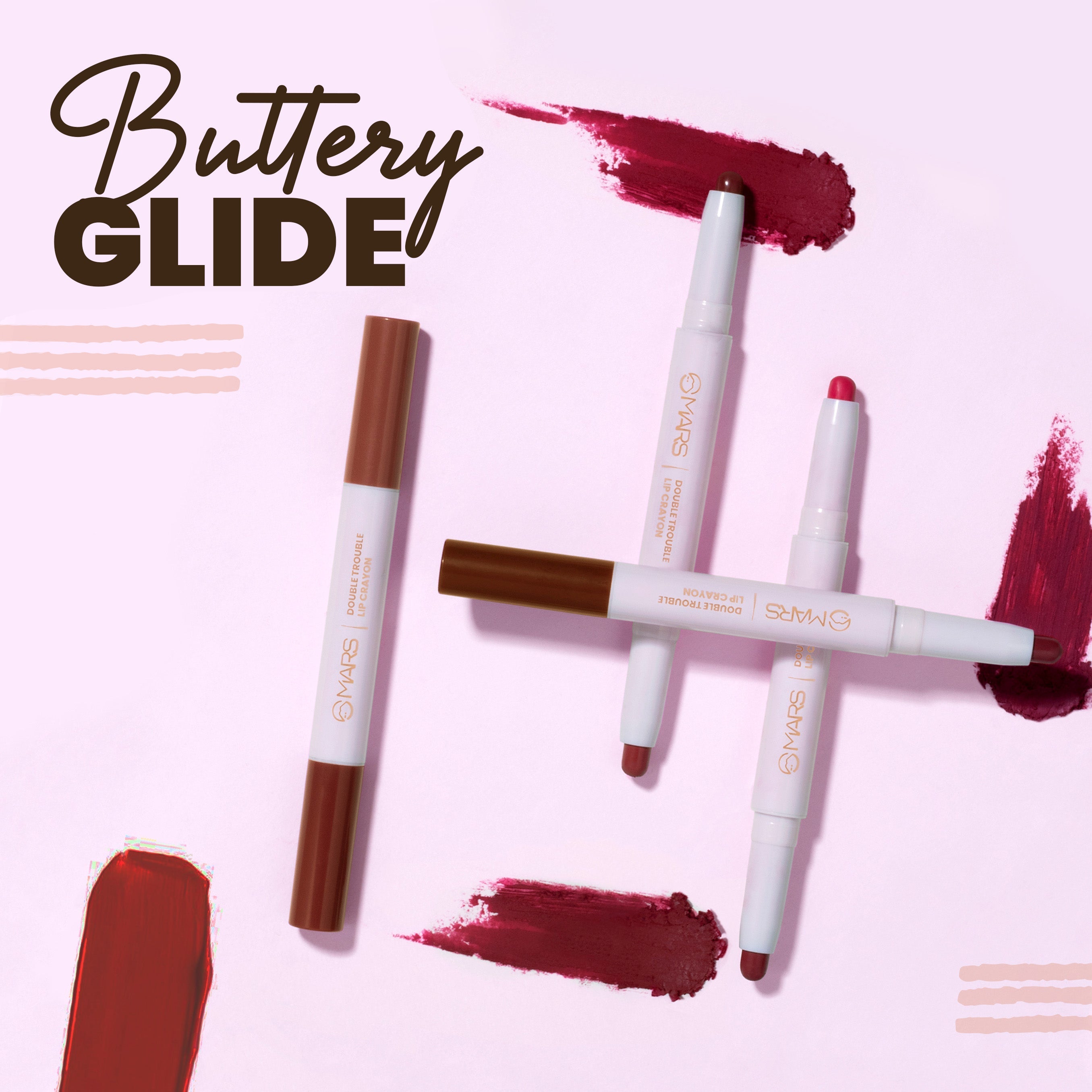 Your Double Trouble Lip Crayon