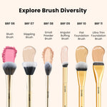 Artist's Arsenal Angular Buffing Brush