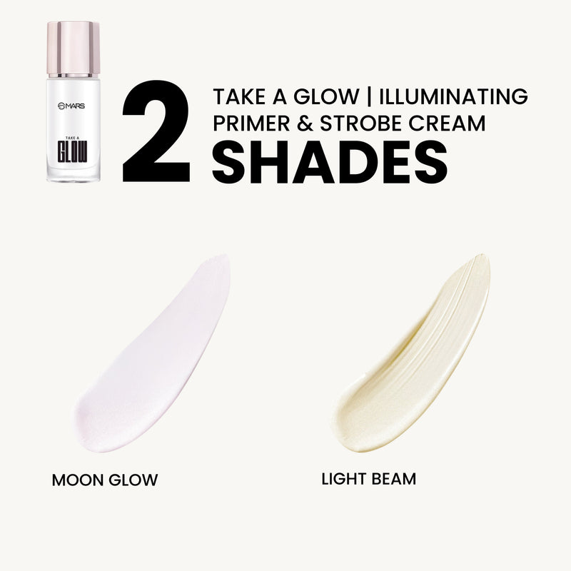 Take a Glow | برايمر مضيء وكريم إضاءة (ستروب)