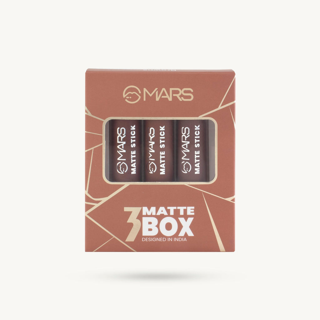 Matte Lipsticks Box | Set of 3 04- MARS Cosmetics 