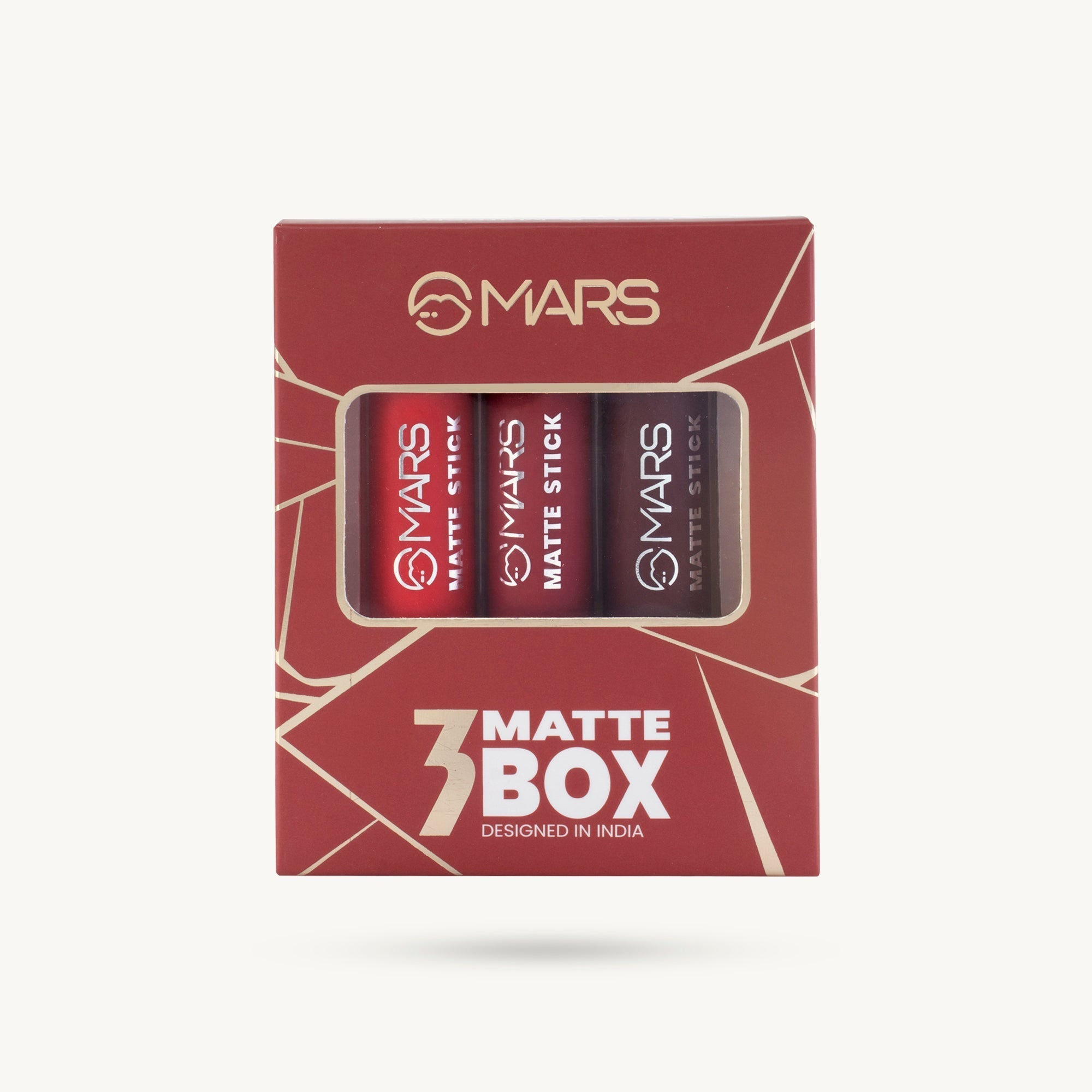 Matte Lipsticks Box | Set of 3 01- MARS Cosmetics 
